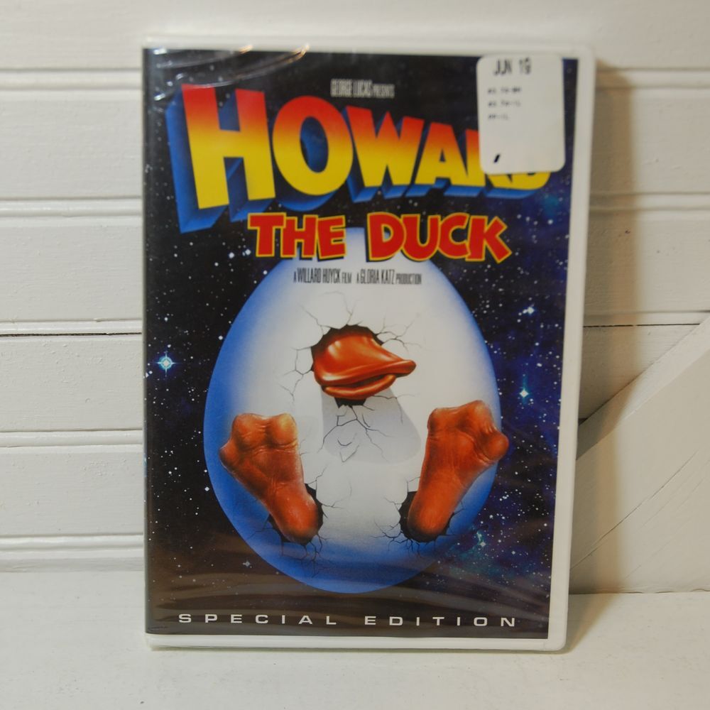 MWT Marvel's Howard the Duck Special Edition‎ Lea Thompson DVD MOVIE 1986